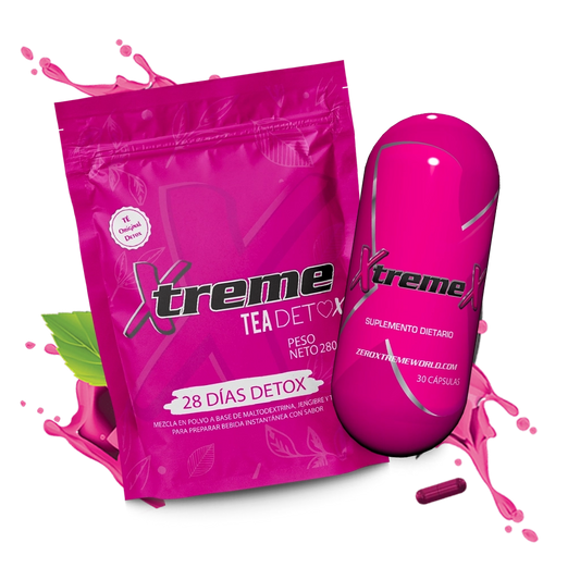 Tea Detox Zero Xtreme + Xtremex Fat Burner